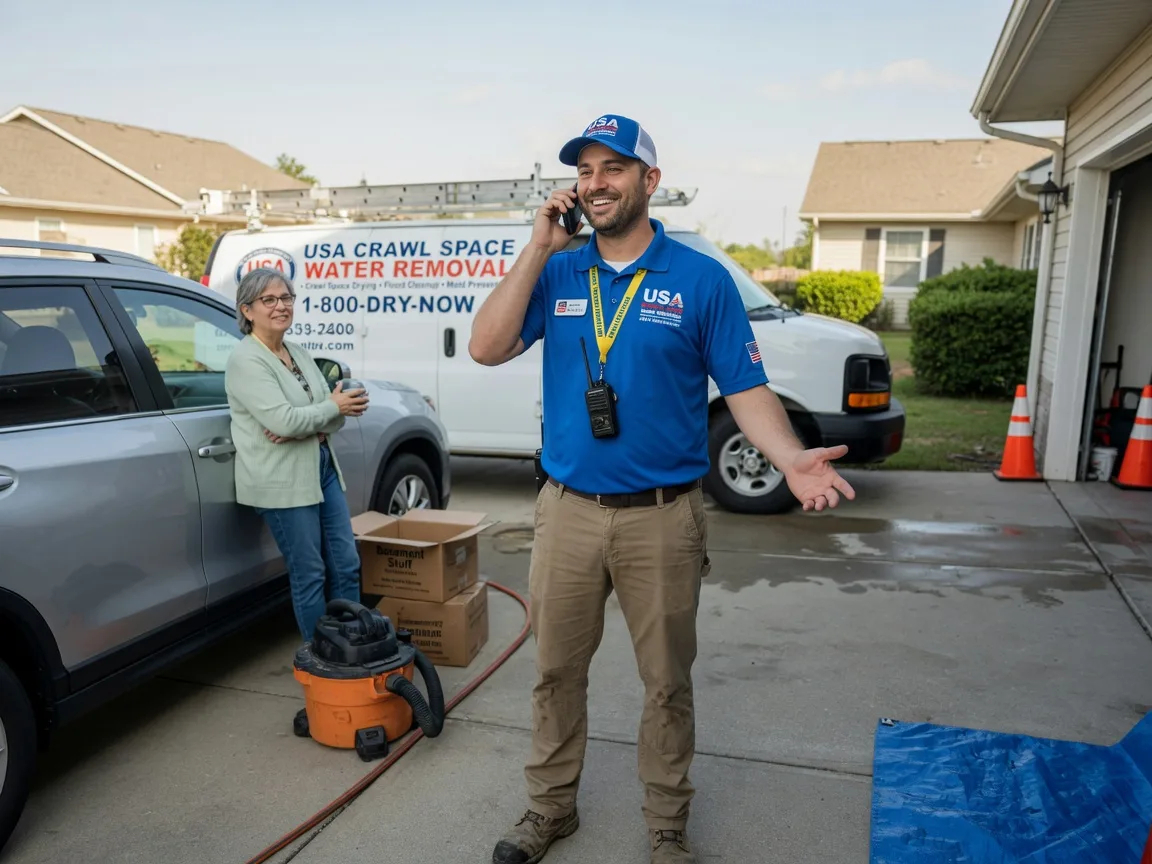 Crawl Space Water Removal Coolidge, KS FAQs